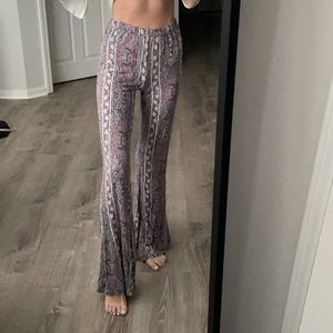 A&F Flowy Patterned Pants